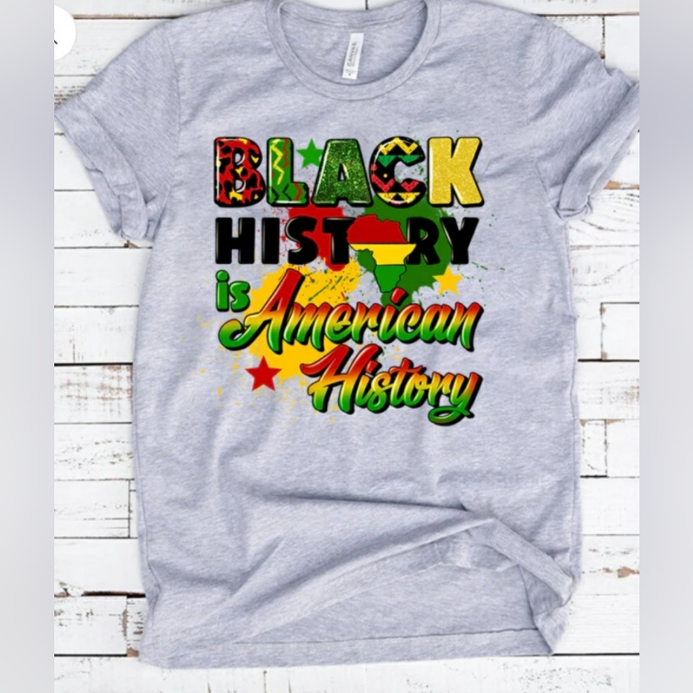 NWOT - Custom Tshirt - Black History